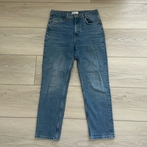 ZARA straight leg jean | size 6